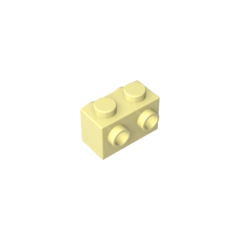 GDS-648 - Brick Special 1 x 2 with Studs on 2 Sides