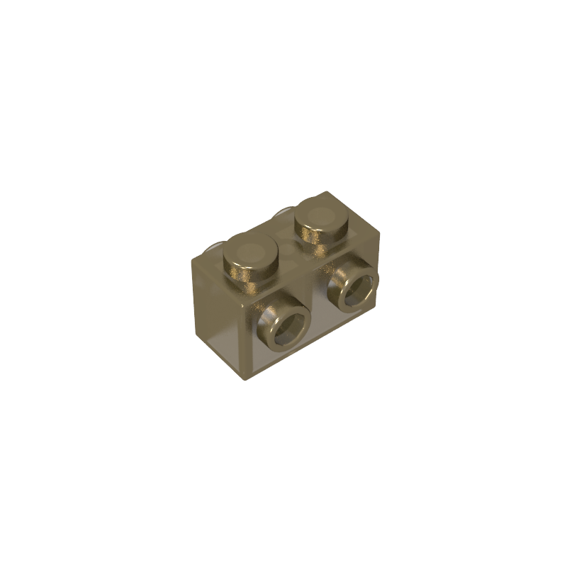 GDS-648 - Brick Special 1 x 2 with Studs on 2 Sides