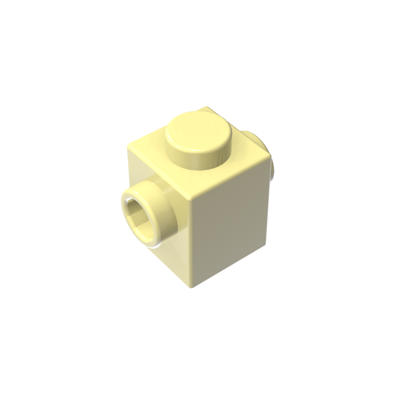 GDS-649 - Brick Special 1 x 1 with Studs on 2 Sides
