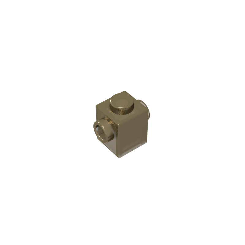 GDS-649 - Brick Special 1 x 1 with Studs on 2 Sides