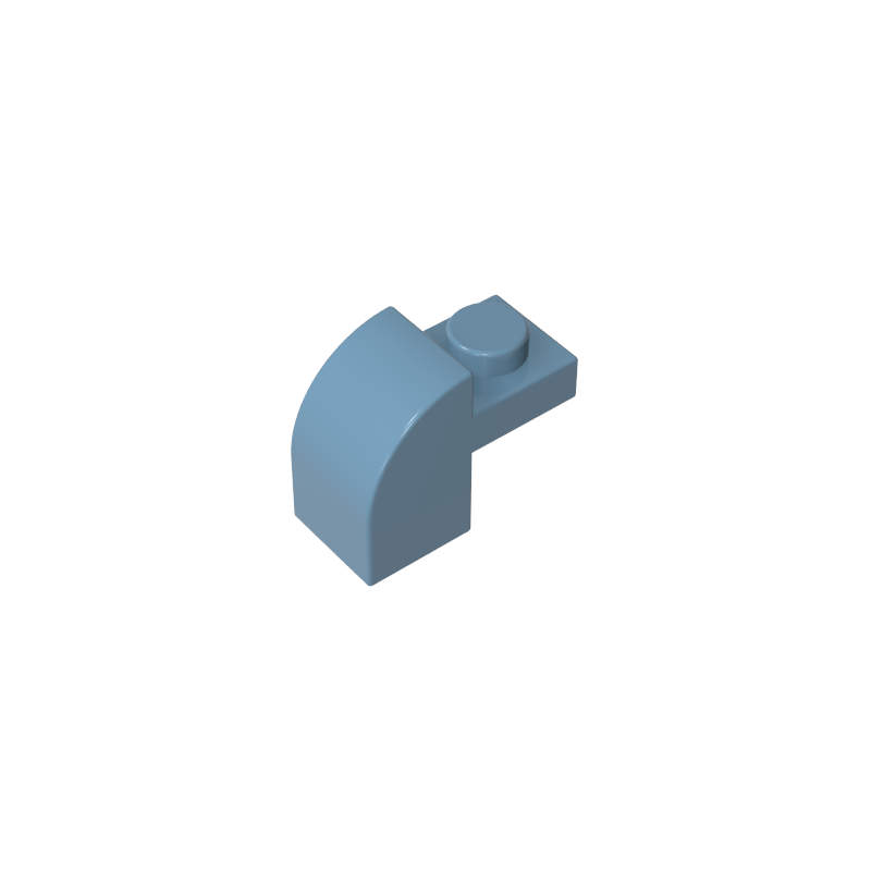 GDS-654 - Brick Curved 1 x 2 x 1 1/3 with Curved Top