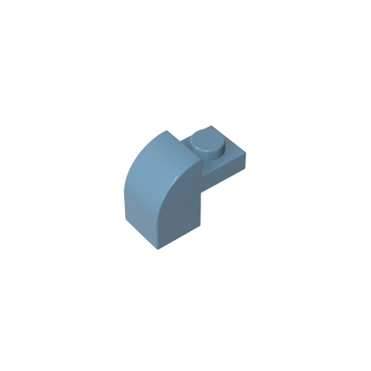 GDS-654 - Brick Curved 1 x 2 x 1 1/3 with Curved Top