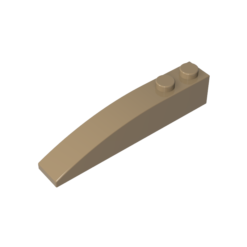 GDS-655 - Brick Curved 6 x 1