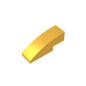 GDS-657 - Slope Curved 3 x 1 No Studs
