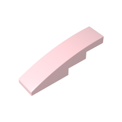 GDS-658 - Slope Curved 4 x 1 No Studs [Stud Holder with Asymmetric Ridges]
