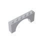 GDS-678 - Brick Arch 1 x 6 x 2 - Thin Top without Reinforced Underside [New Version]