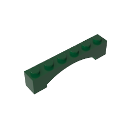 GDS-679 - Brick Arch 1 x 6 Raised Arch