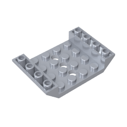 GDS-684 - Slope Inverted 45 Degrees 6 x 4 Double with 4 x 4 Cutout and 3 Holes