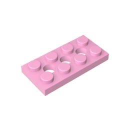 GDS-697 - Technic Plate 2 x 4 [3 Holes]