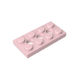 GDS-697 - Technic Plate 2 x 4 [3 Holes]