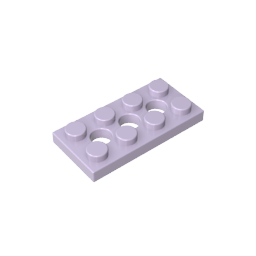 GDS-697 - Technic Plate 2 x 4 [3 Holes]