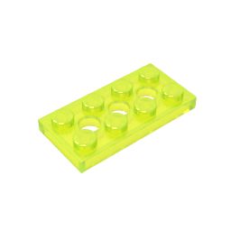 GDS-697 - Technic Plate 2 x 4 [3 Holes]