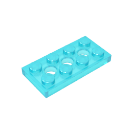 GDS-697 - Technic Plate 2 x 4 [3 Holes]
