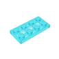 GDS-697 - Technic Plate 2 x 4 [3 Holes]