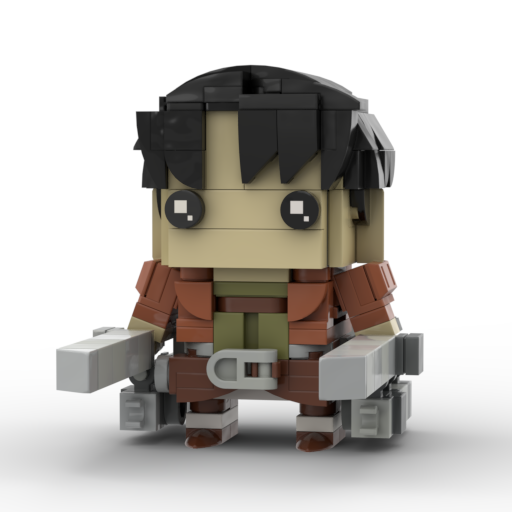 GOBRICKS MOC 163806 Attack Titan - Eren Yeager - ODM Gear