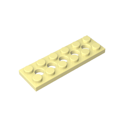 GDS-698 - Technic Plate 2 x 6 [5 Holes]