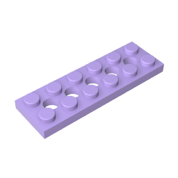 GDS-698 - Technic Plate 2 x 6 [5 Holes]