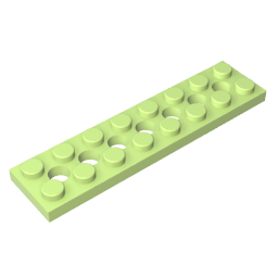 GDS-699 - Technic Plate 2 x 8 [7 Holes]