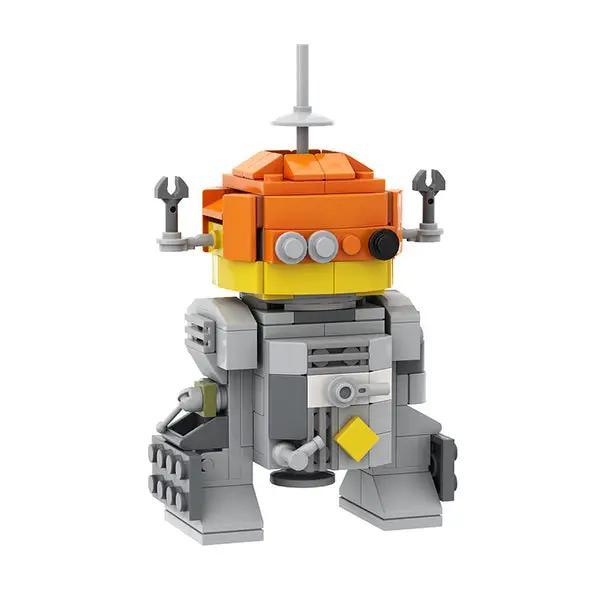 GOBRICKS MOC 161380 Chopper - Astromech - C1-10P