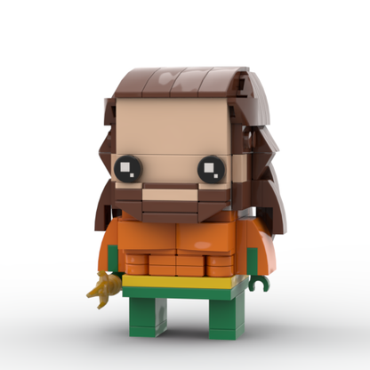 MOC Aquaman VS Black Manta DC Brickheadz