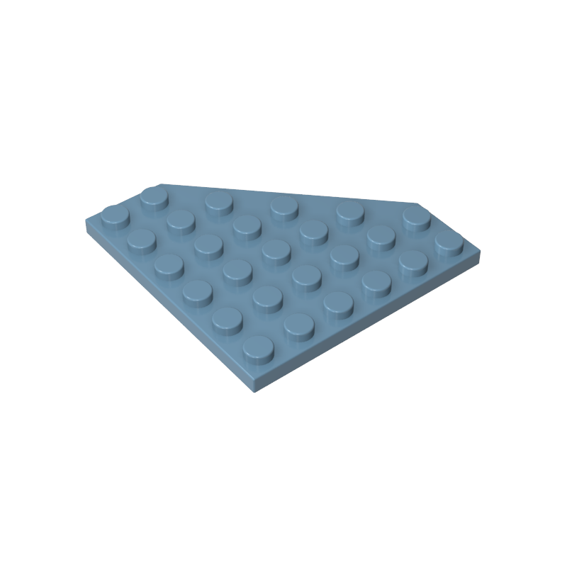 GDS-702 - Wedge Plate 6 x 6 Cut Corner