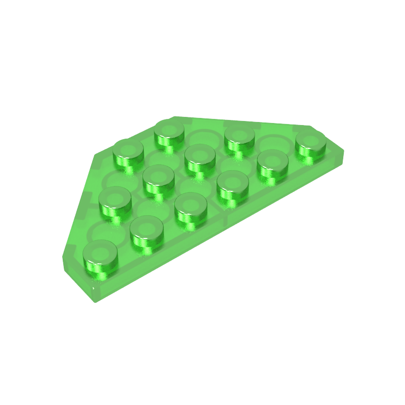 GDS-703 - Wedge Plate 3 x 6 Cut Corners
