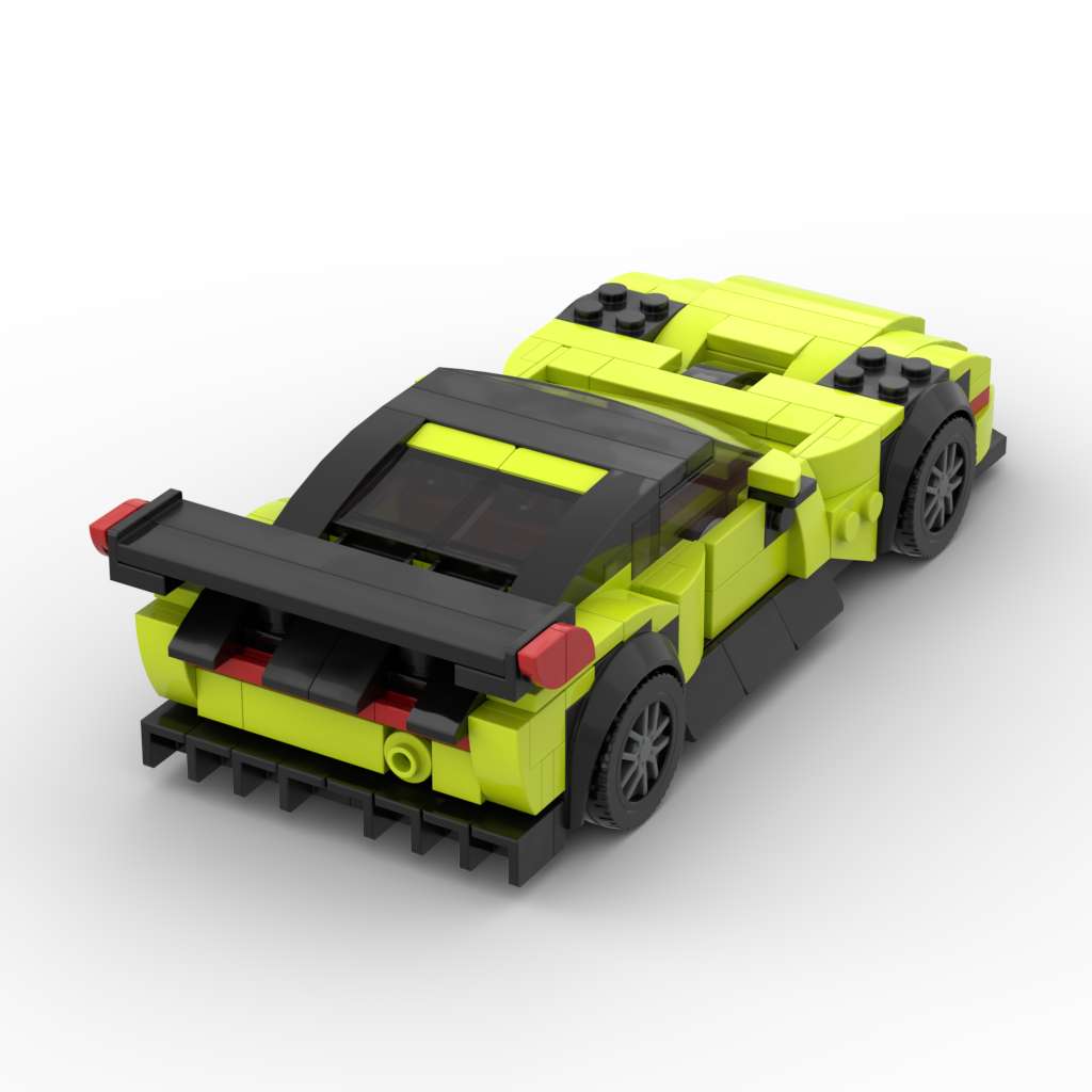 MOC-70877 Speed Champion Aston Martin Vulcan – MOC Brick Store