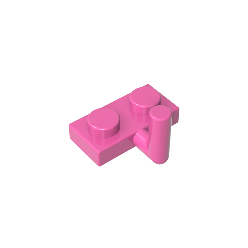 GDS-709 - Plate Special 1 x 2 with Arm Up [Horizontal Arm 6mm]