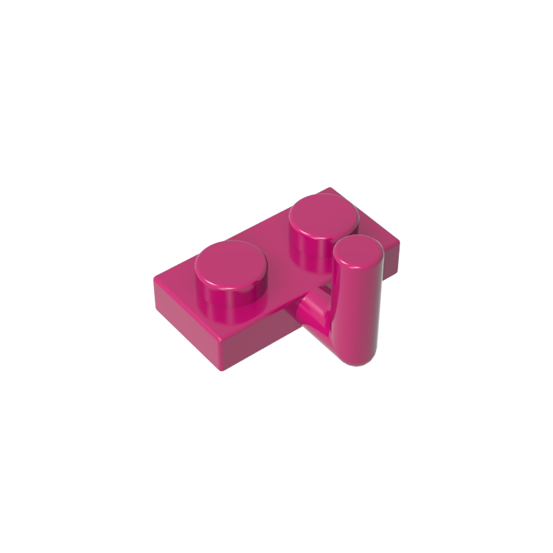 GDS-709 - Plate Special 1 x 2 with Arm Up [Horizontal Arm 6mm]