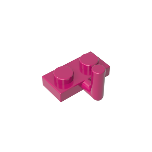GDS-709 - Plate Special 1 x 2 with Arm Up [Horizontal Arm 6mm]