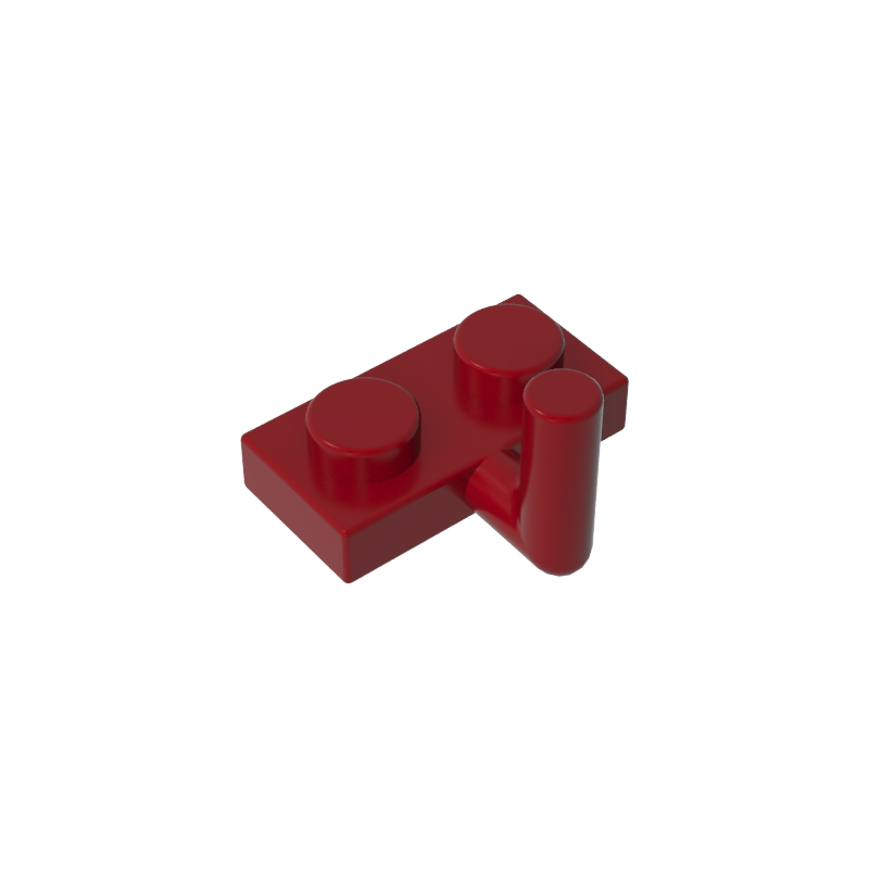 GDS-709 - Plate Special 1 x 2 with Arm Up [Horizontal Arm 6mm]