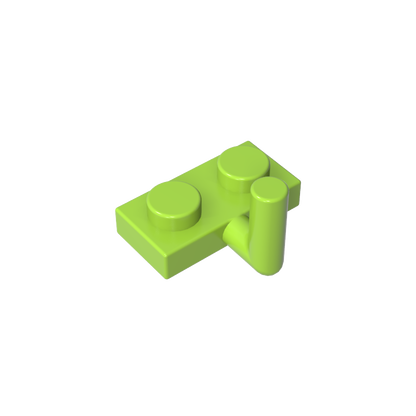 GDS-709 - Plate Special 1 x 2 with Arm Up [Horizontal Arm 6mm]