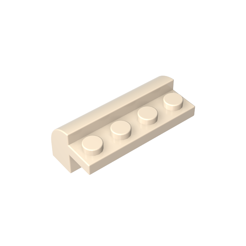 GDS-712 - Brick Curved 2 x 4 x 1 1/3 with Curved Top