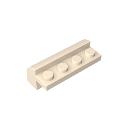GDS-712 - Brick Curved 2 x 4 x 1 1/3 with Curved Top