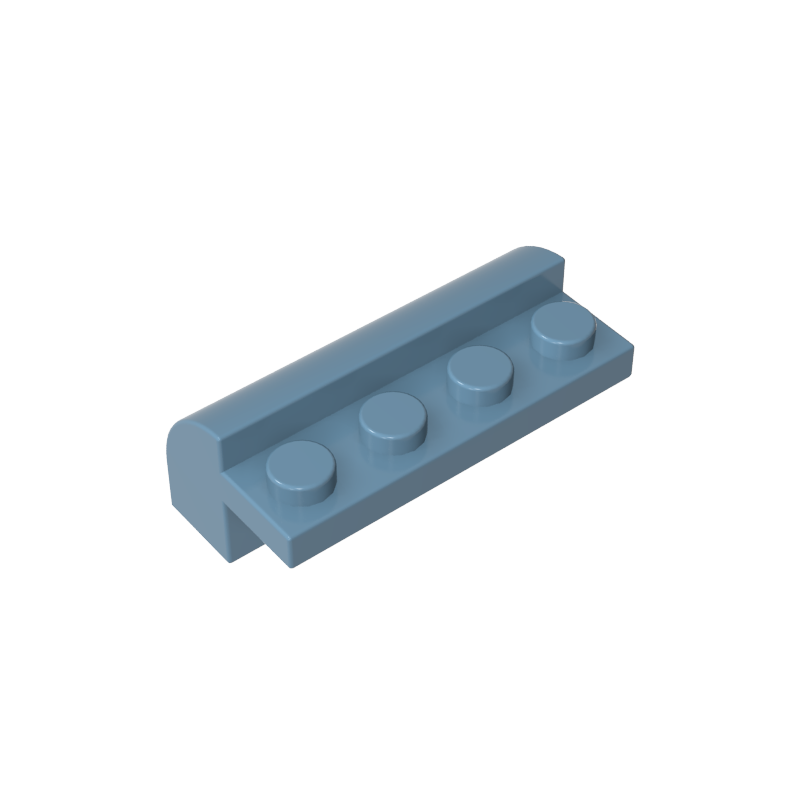 GDS-712 - Brick Curved 2 x 4 x 1 1/3 with Curved Top