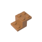 GDS-714 - Bracket 3 x 2 x 1 1/3 with Pin Bottom