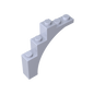 GDS-715 - Brick Arch 1 x 5 x 4 [Irregular Bow, Raised Underside Cross Supports]