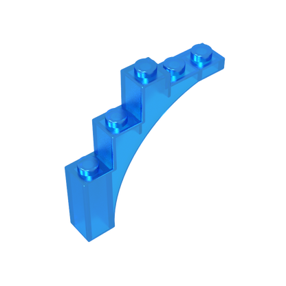 GDS-715 - Brick Arch 1 x 5 x 4 [Irregular Bow, Raised Underside Cross Supports]