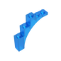 GDS-715 - Brick Arch 1 x 5 x 4 [Irregular Bow, Raised Underside Cross Supports]