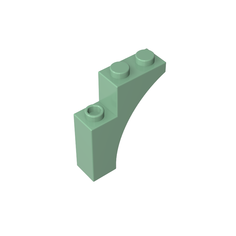 GDS-717 - Brick Arch 1 x 3 x 3 [Gothic]