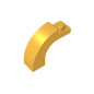 GDS-719 - Brick Arch 1 x 3 x 2 Curved Top