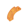 Transparent Bright Orange 182