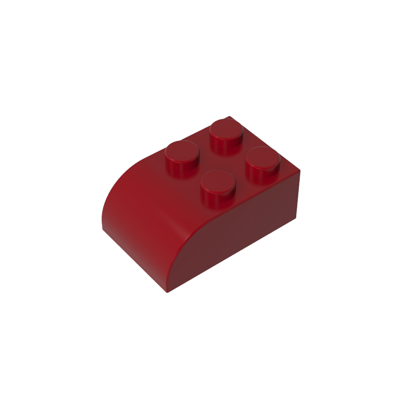 GDS-722 - Brick Curved 2 x 3 with Curved Top
