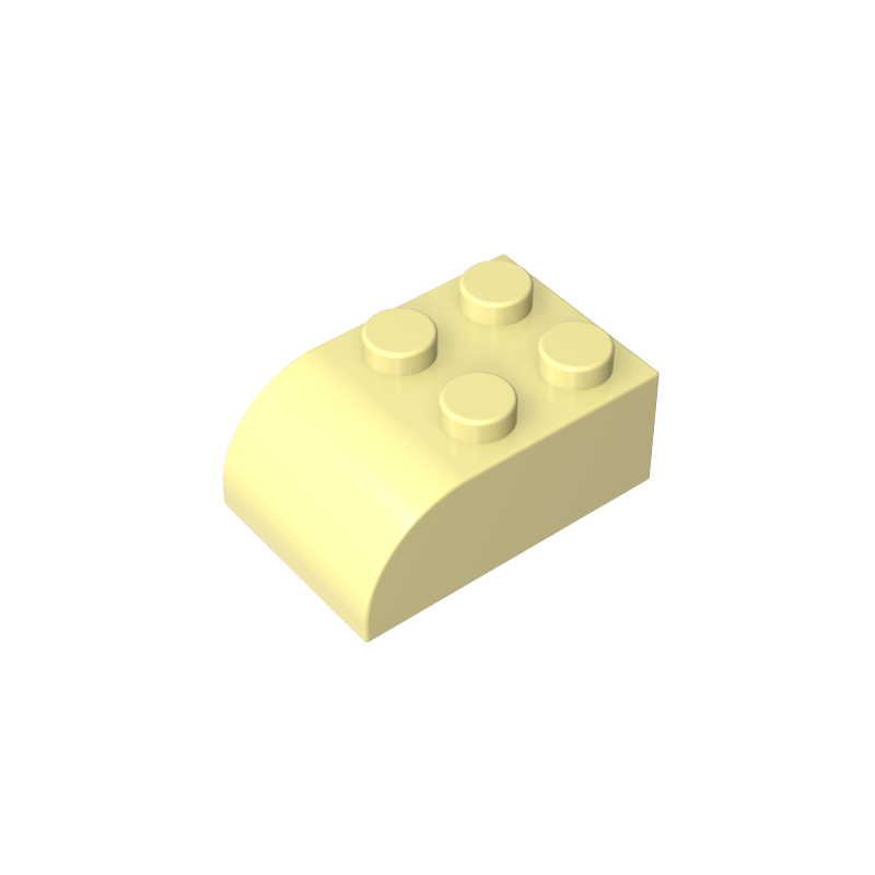 GDS-722 - Brick Curved 2 x 3 with Curved Top