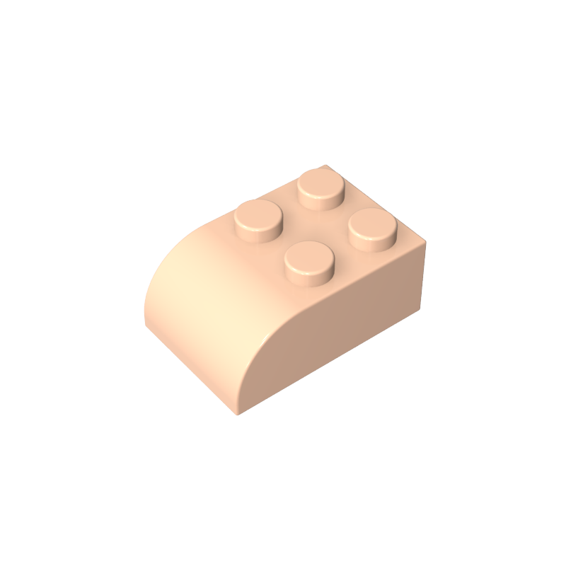 GDS-722 - Brick Curved 2 x 3 with Curved Top