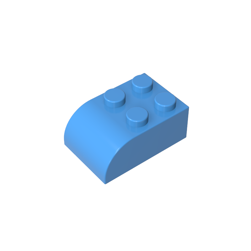 GDS-722 - Brick Curved 2 x 3 with Curved Top