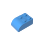 GDS-722 - Brick Curved 2 x 3 with Curved Top