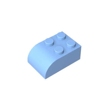 GDS-722 - Brick Curved 2 x 3 with Curved Top