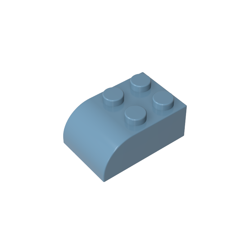 GDS-722 - Brick Curved 2 x 3 with Curved Top