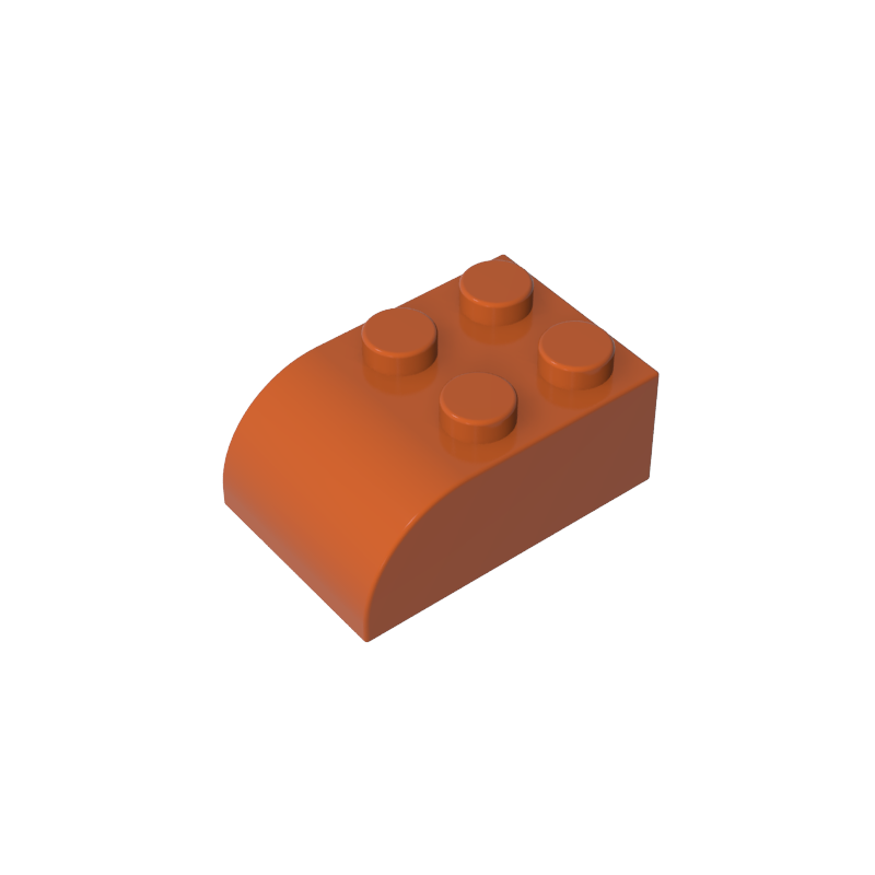 GDS-722 - Brick Curved 2 x 3 with Curved Top